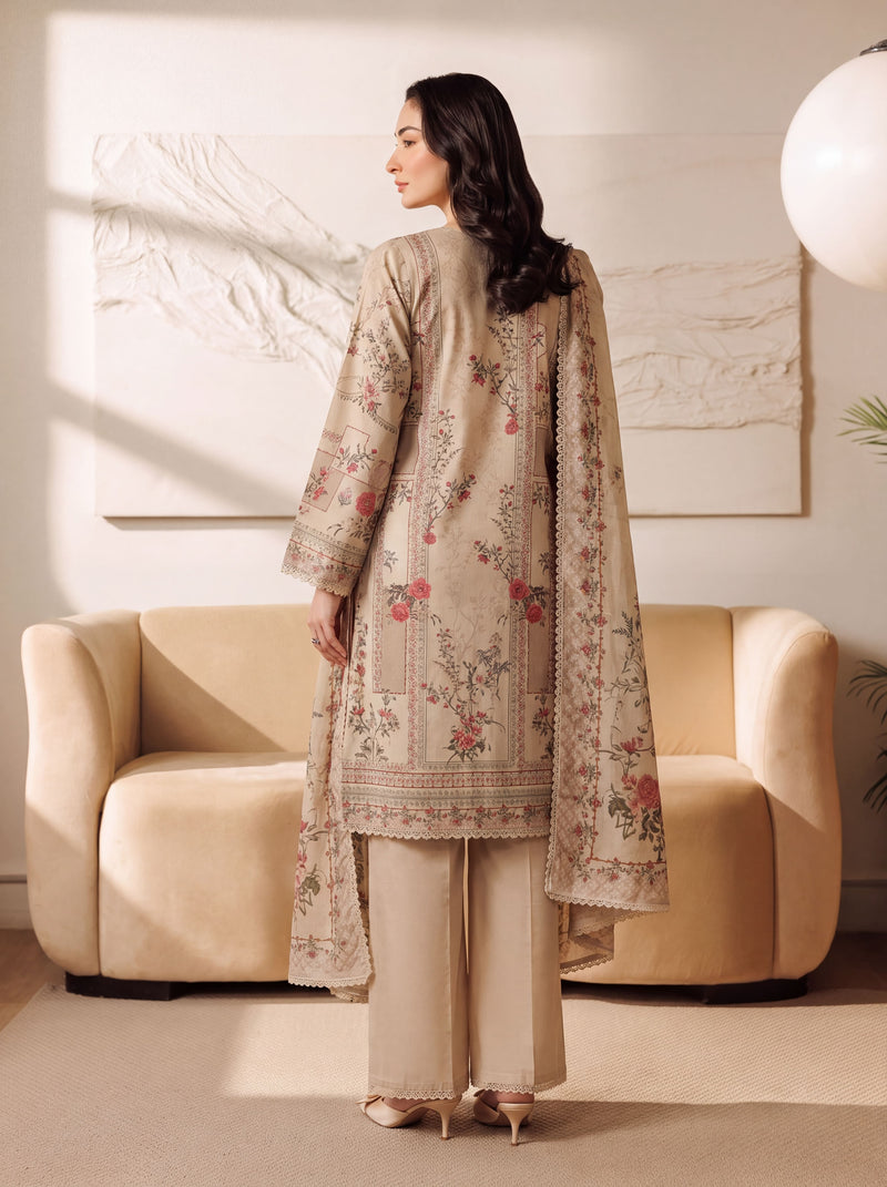 KHADDAR 3 PC UNSTITCHED