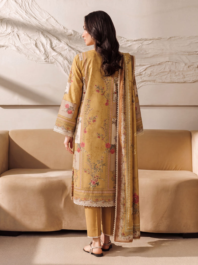 BAHAR 3 PC UNSTITCHED