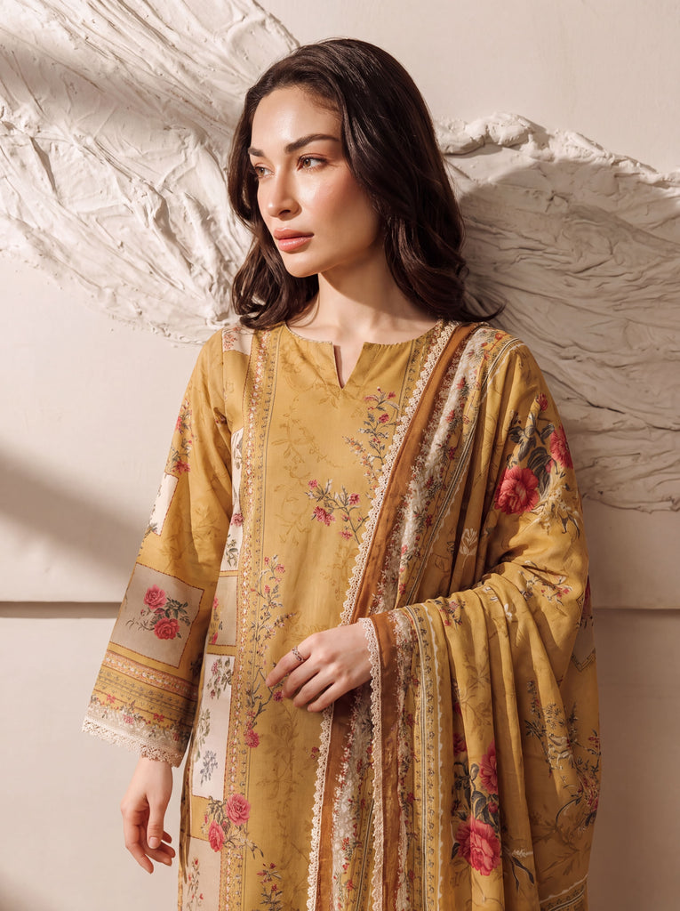 BAHAR 3 PC UNSTITCHED