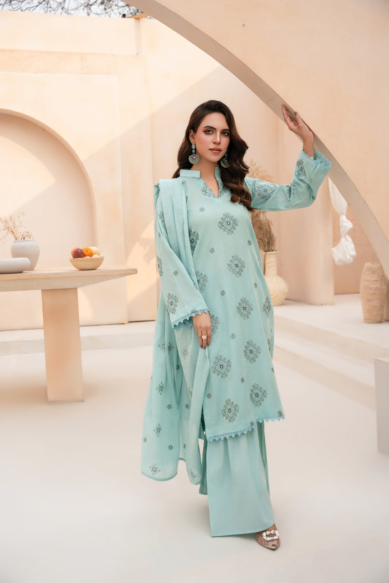 GULZAIB - 3 PC UNSTITCHED