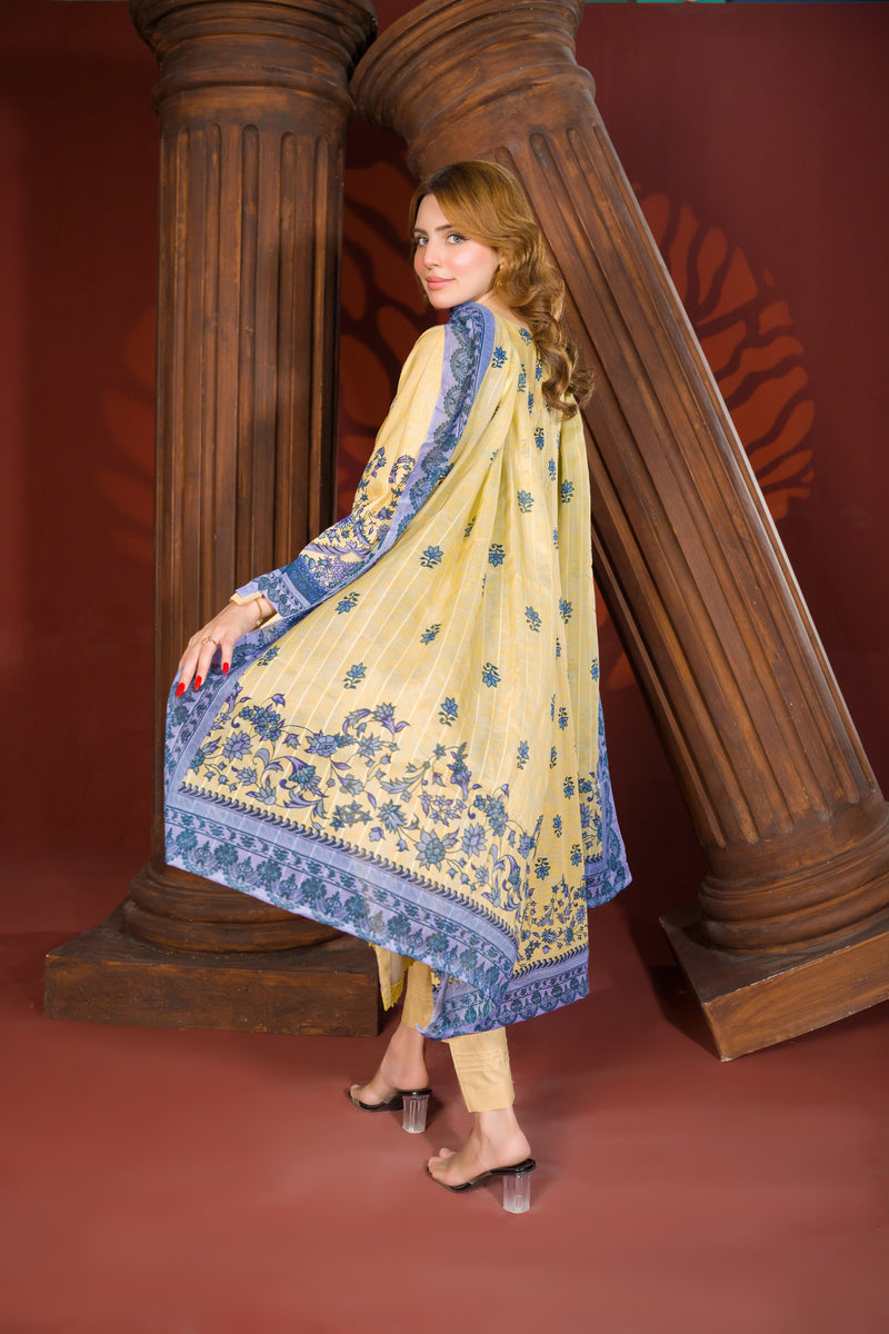 MEHJABEEN - 3 PC UNSTITCHED