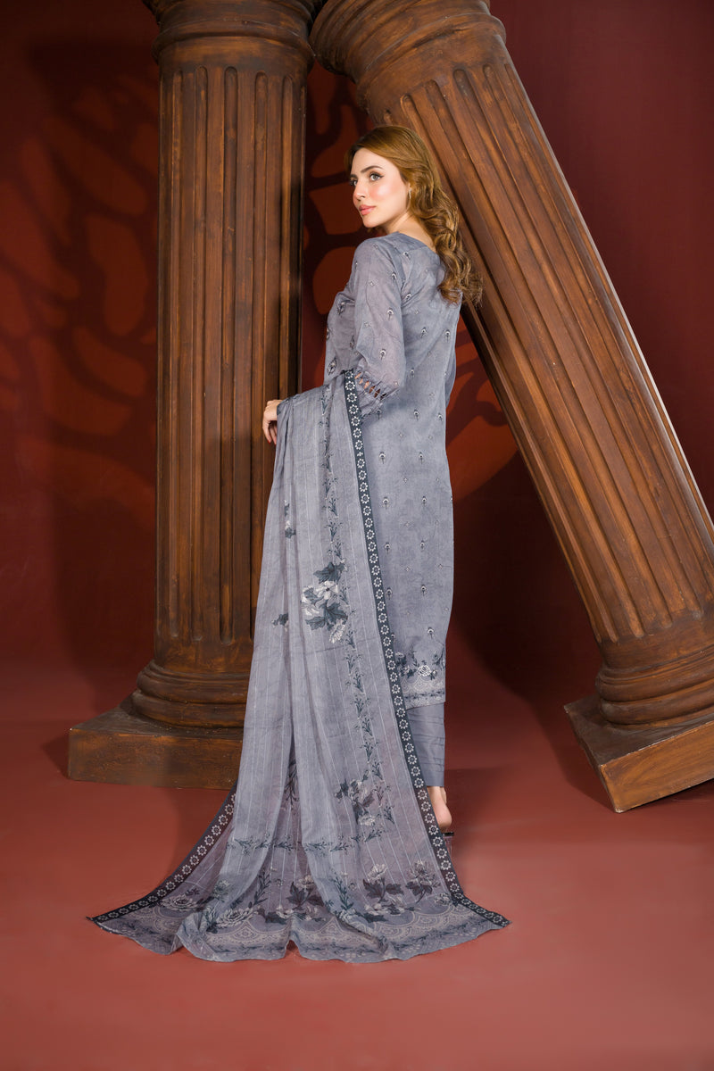 SHANGRILA - 3 PC UNSTITCHED