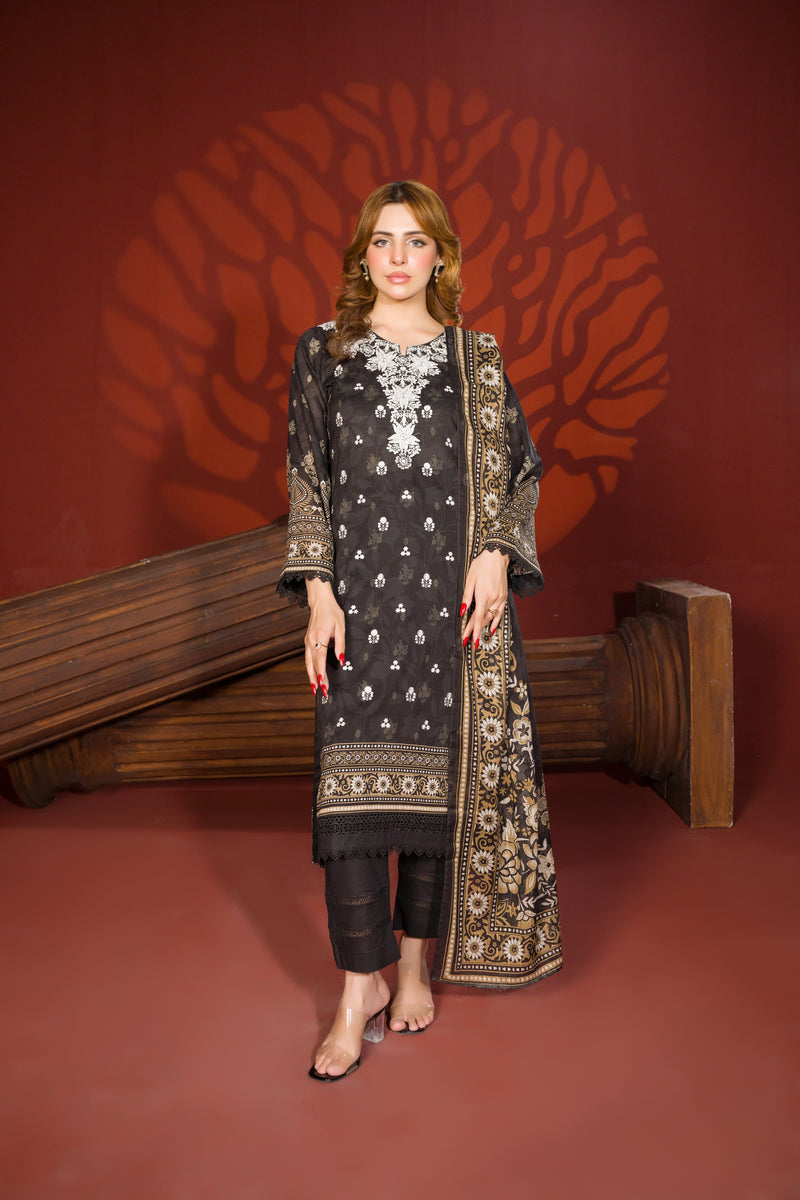 NAURATAN - 3 PC UNSTITCHED