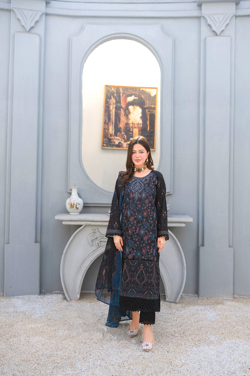 ZEHRA - 3 PC UNSTITCHED