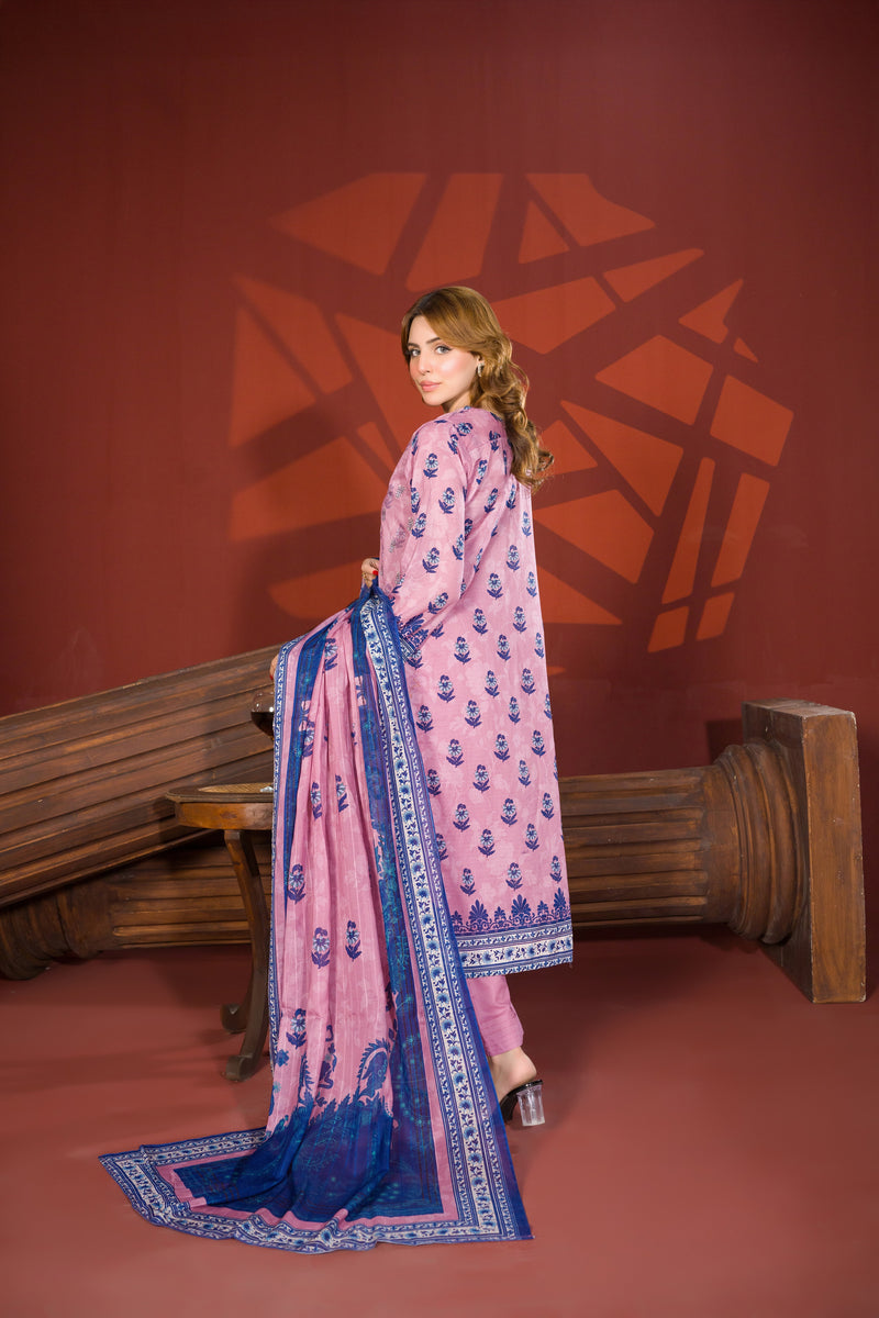 ZEBAAISH - 3 PC UNSTITCHED