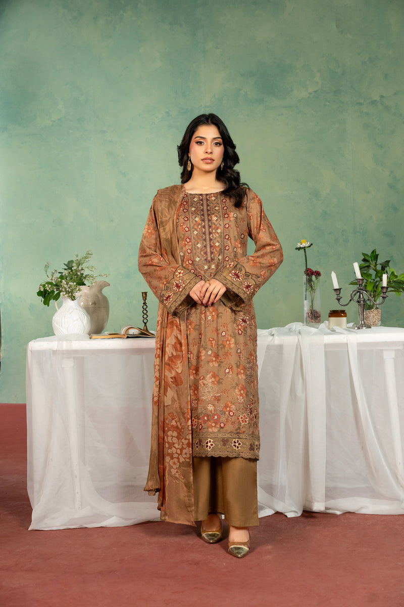 SHEHNAI - 3 PC UNSTITCHED