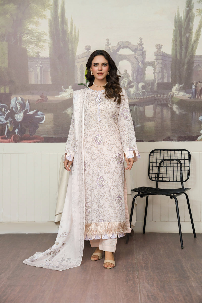 HOOR - 3 PC UNSTITCHED