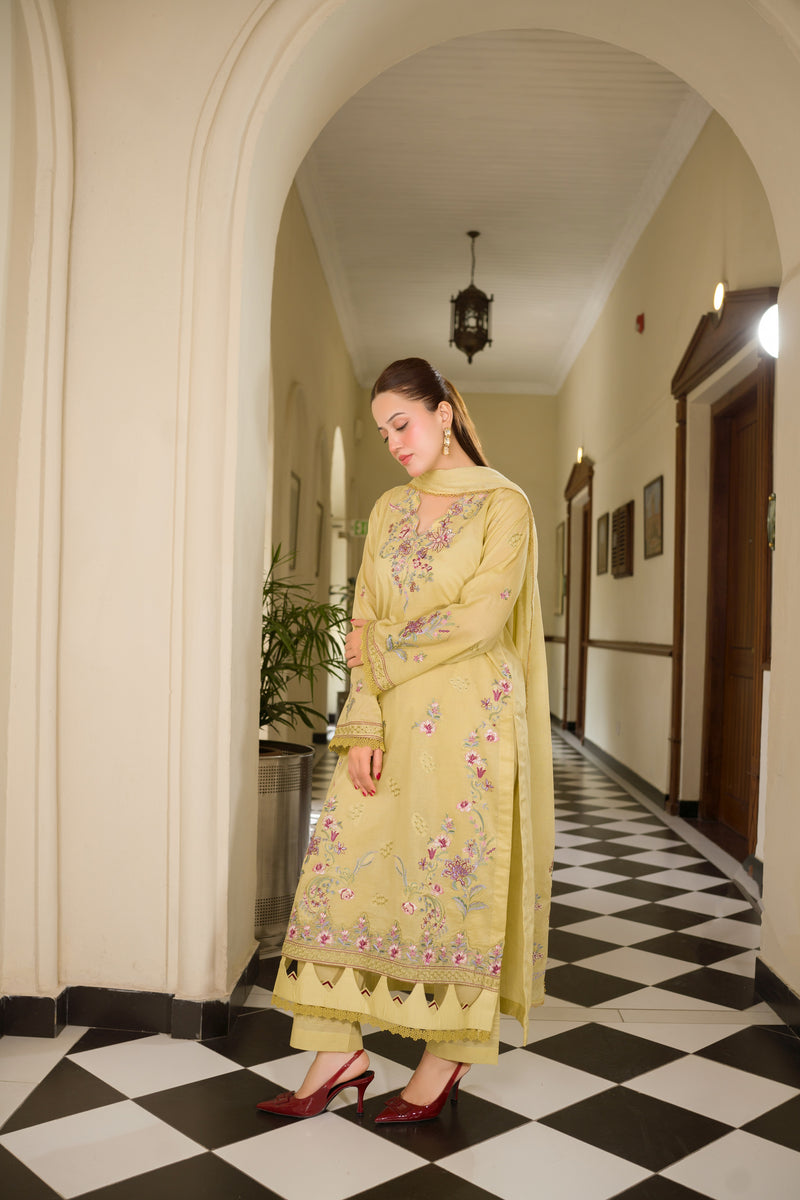 NAKHRA - 3 PC UNSTITCHED