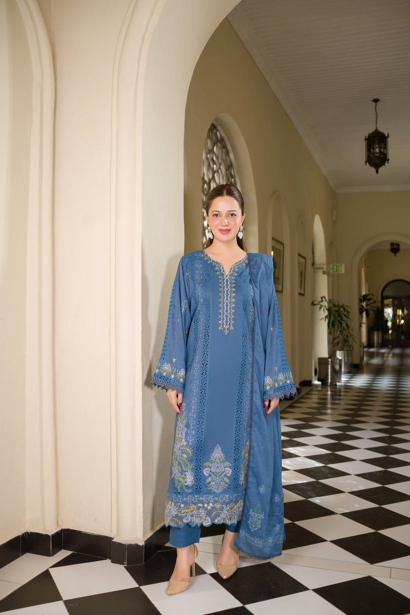 ROSHAN - 3 PC UNSTITCHED