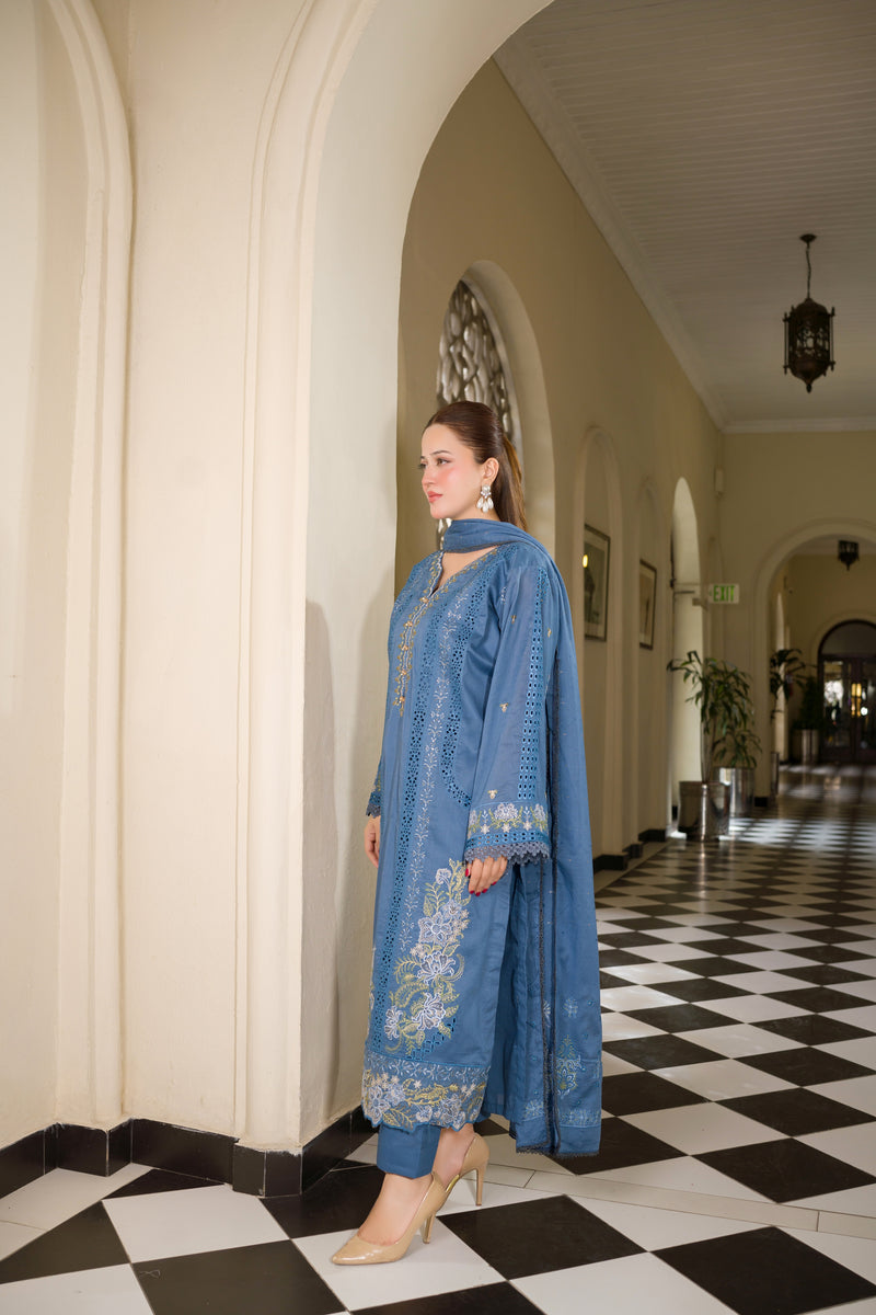 ROSHAN - 3 PC UNSTITCHED