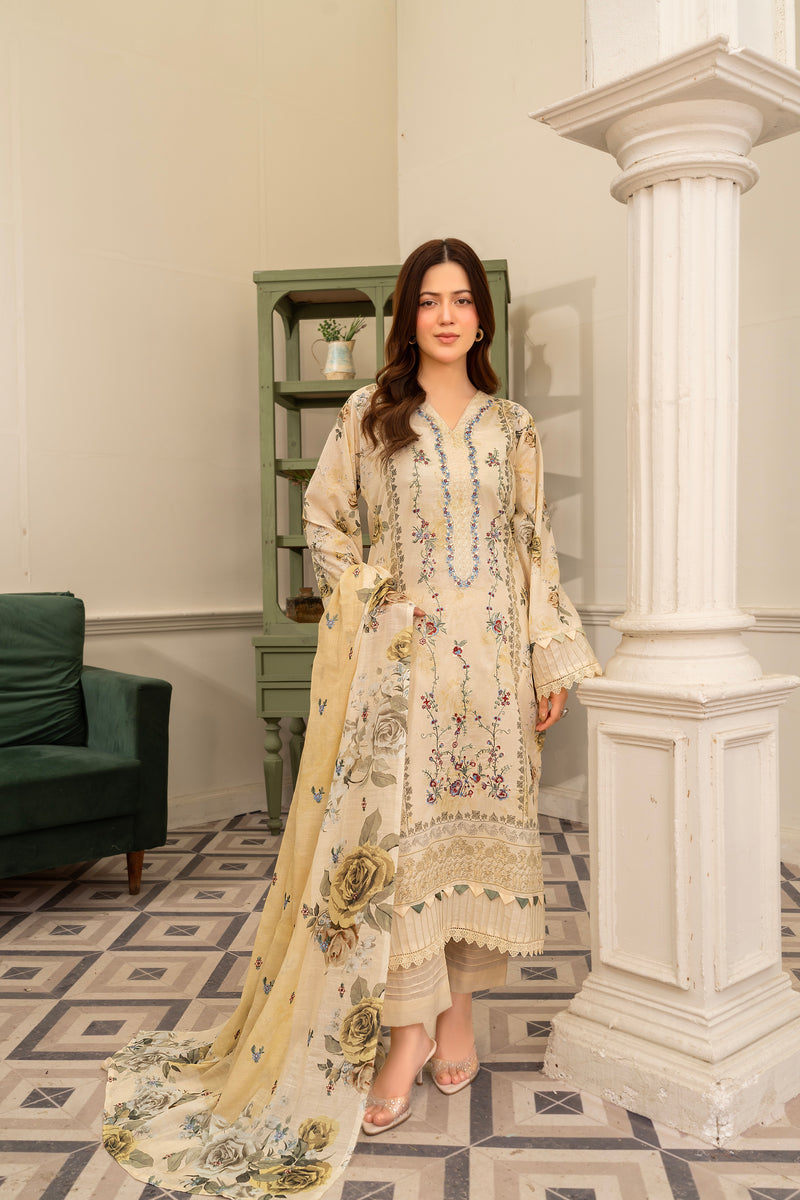 ZAREEN - 3 PC UNSTITCHED