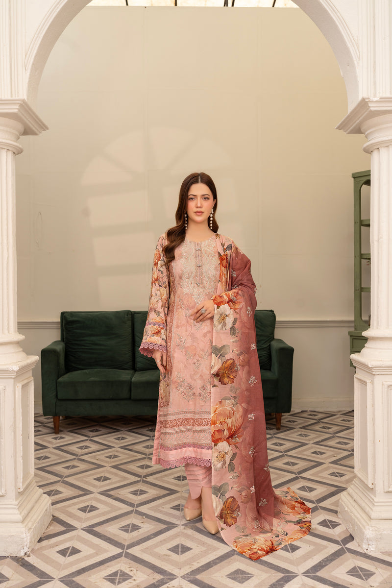 SITARA - 3 PC UNSTITCHED