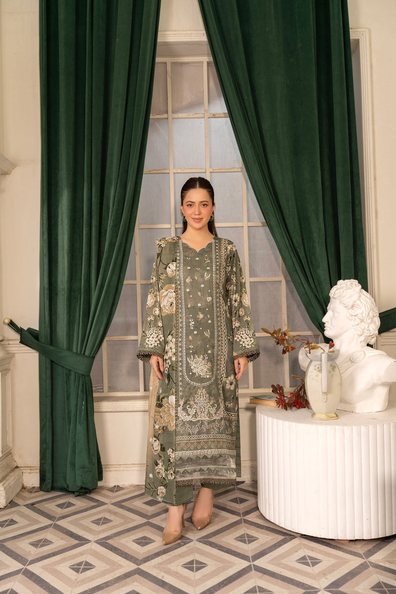 PARIZA - 3 PC UNSTITCHED