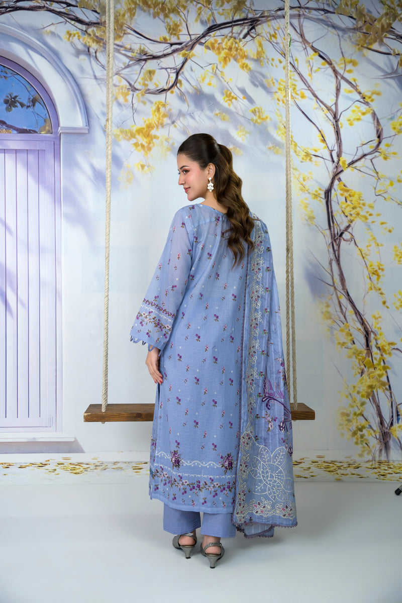 NOORAIN - 3 PC UNSTITCHED