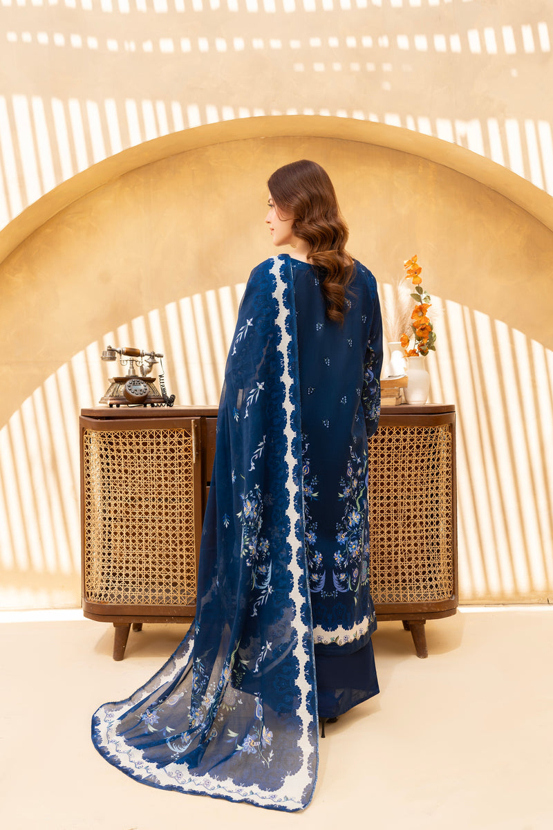MEHRIVA - 3 PC UNSTITCHED