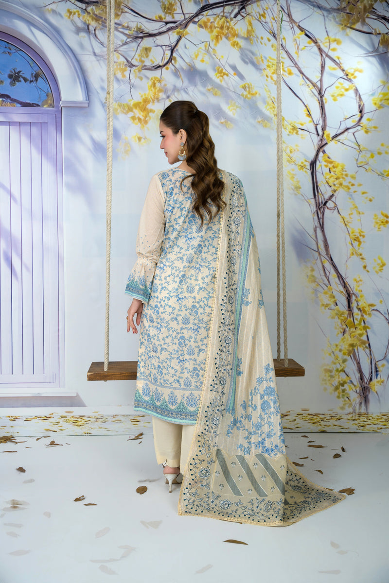 ZAREEN - 3 PC UNSTITCHED