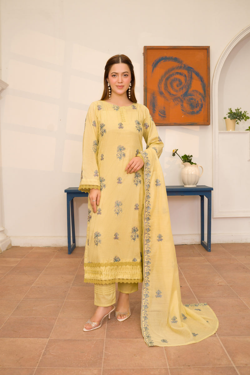 GULBAHAR - 3 PC UNSTITCHED