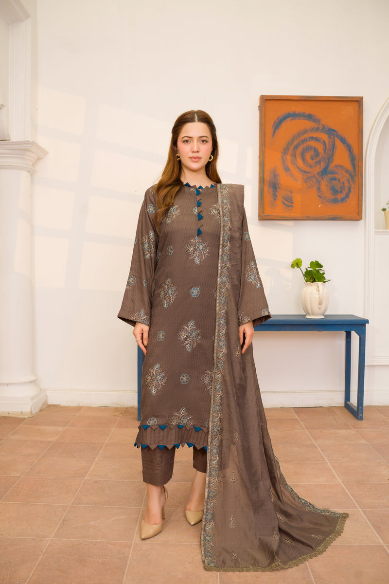 NOORJAHAN - 3 PC UNSTITCHED