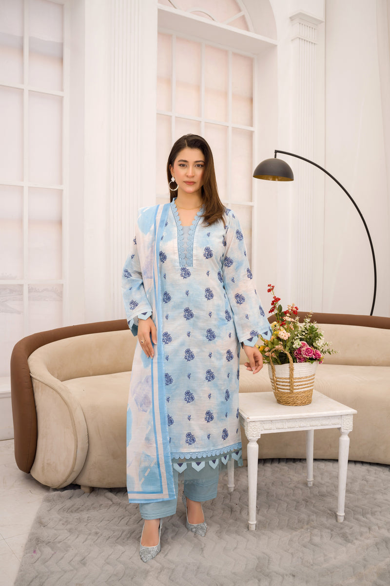 RANGREZ - 3 PC UNSTITCHED