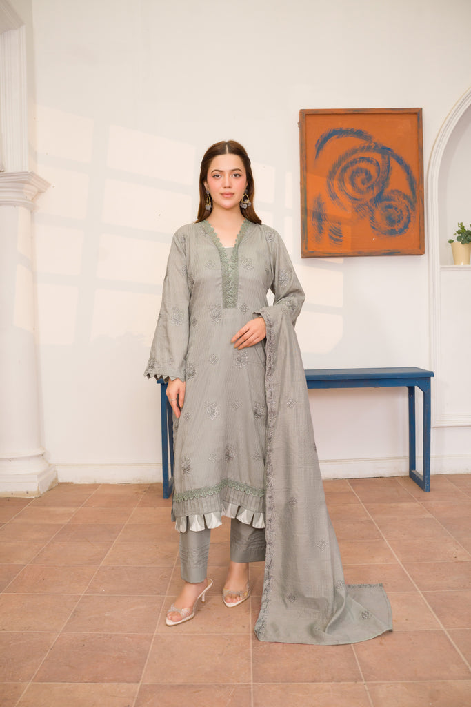Pakistan Inam Rangsaz RANGSAZ - 3 PC UNSTITCHED – abishafabric