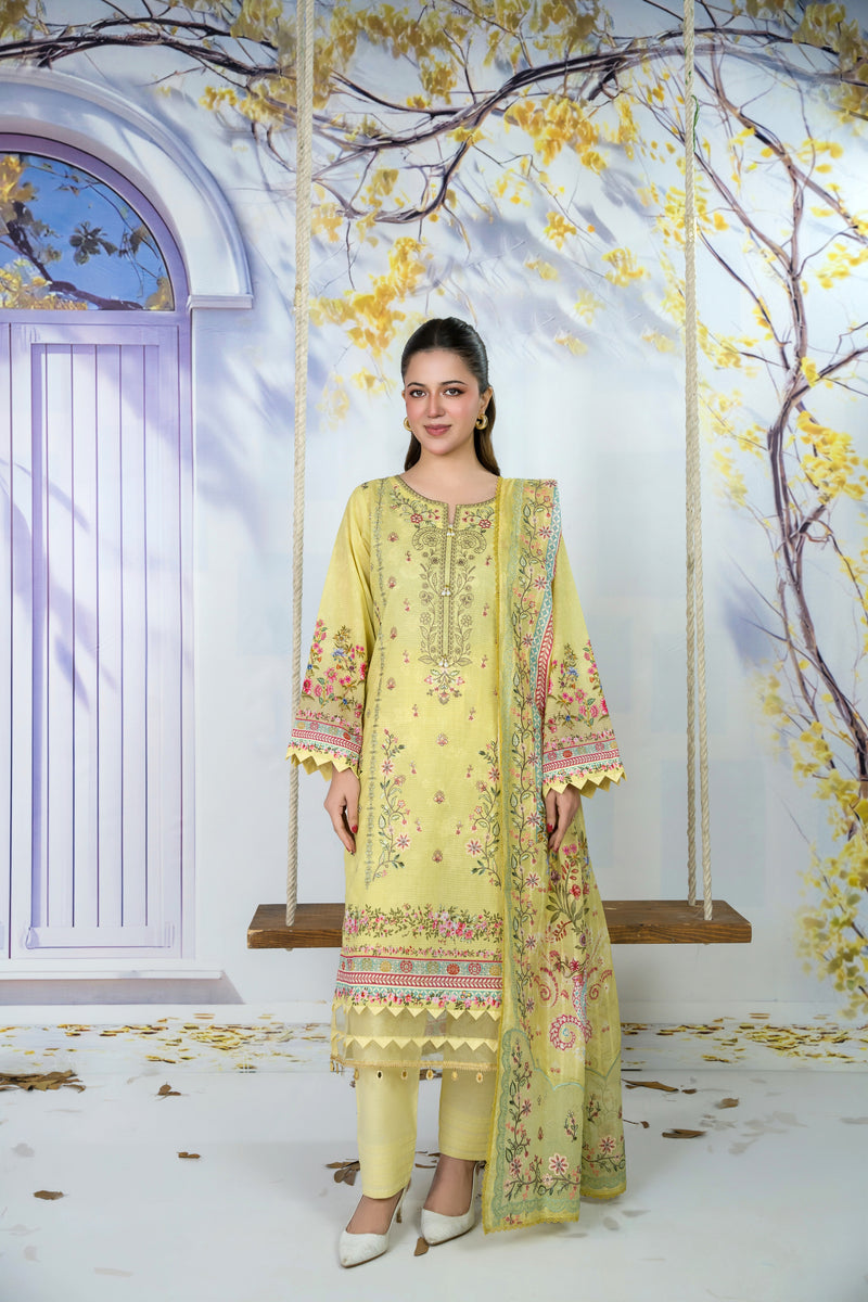 ELAF - 3 PC UNSTITCHED