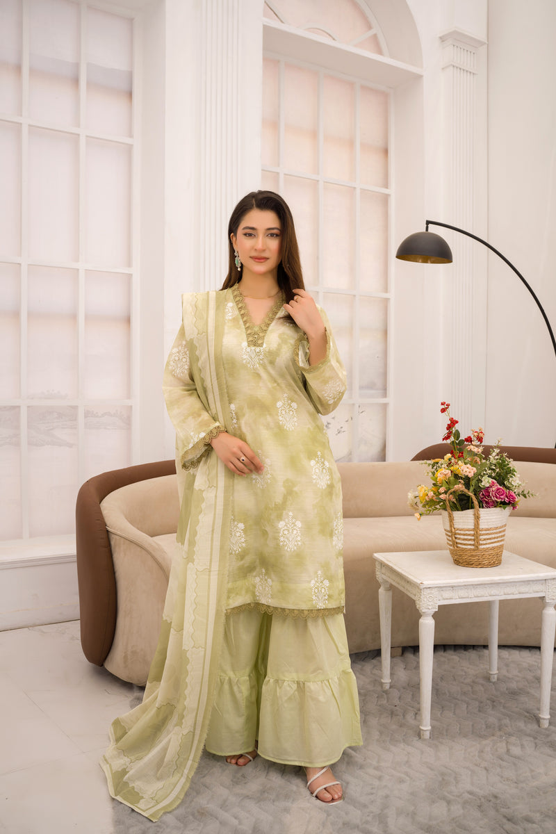 GULBAHAR - 3 PC UNSTITCHED
