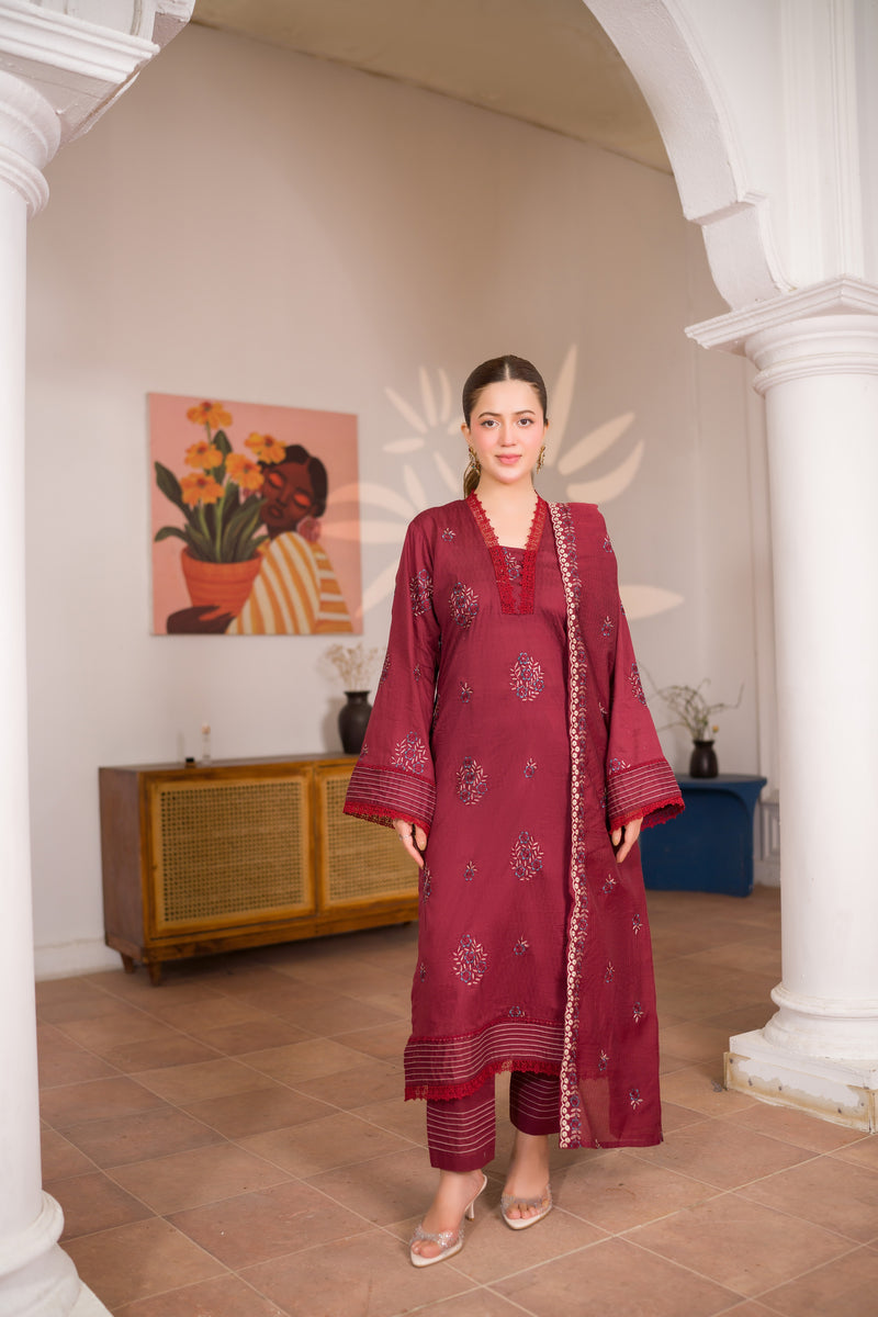 MEHFIL - 3 PC UNSTITCHED