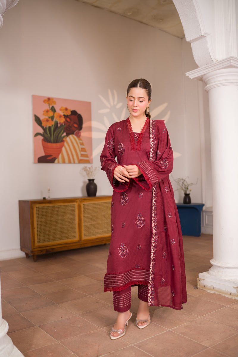 MEHFIL - 3 PC UNSTITCHED