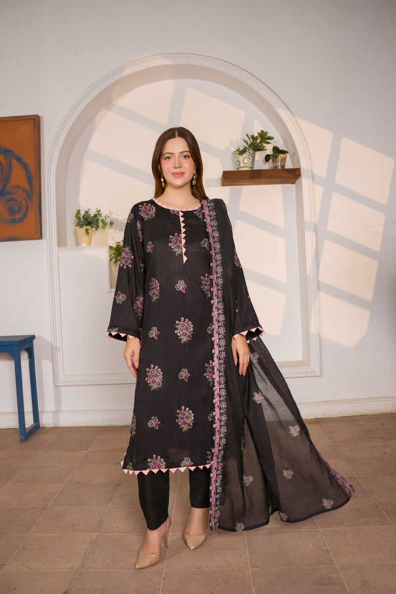 LAILA - 3 PC UNSTITCHED