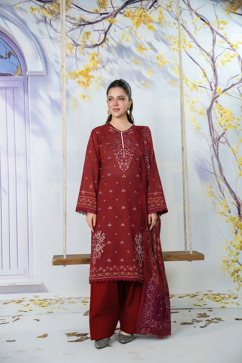 ZARMEEN - 3 PC UNSTITCHED