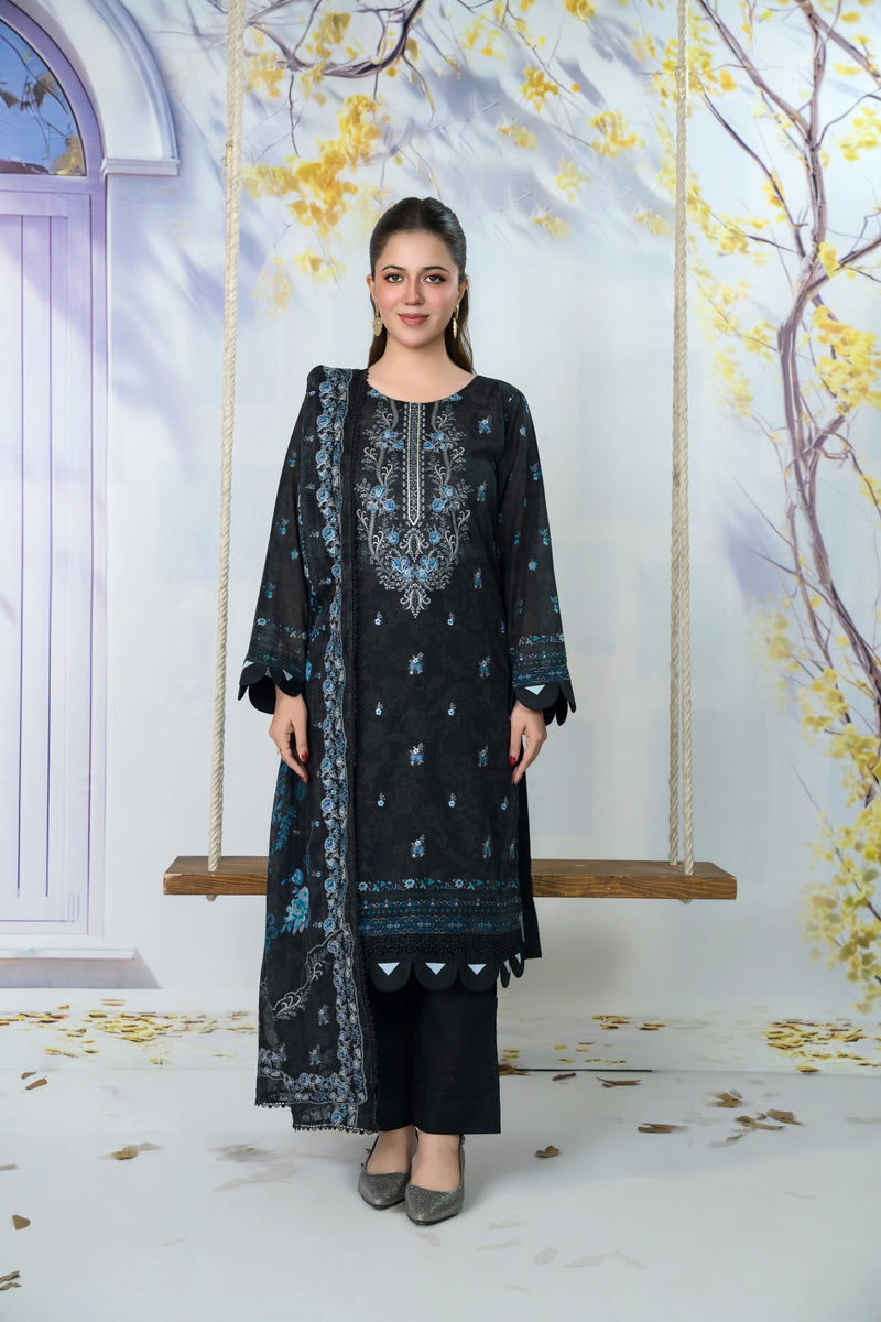 DORINA - 3 PC UNSTITCHED