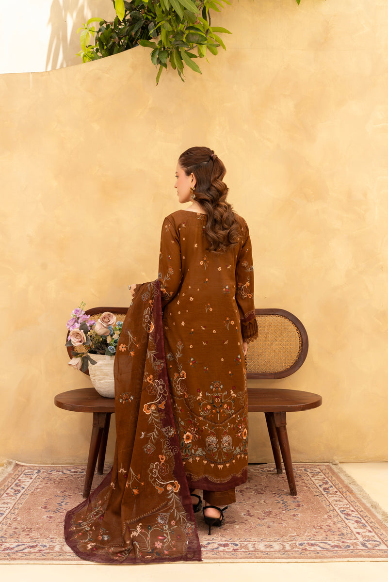 ZARELLE - 3 PC UNSTITCHED