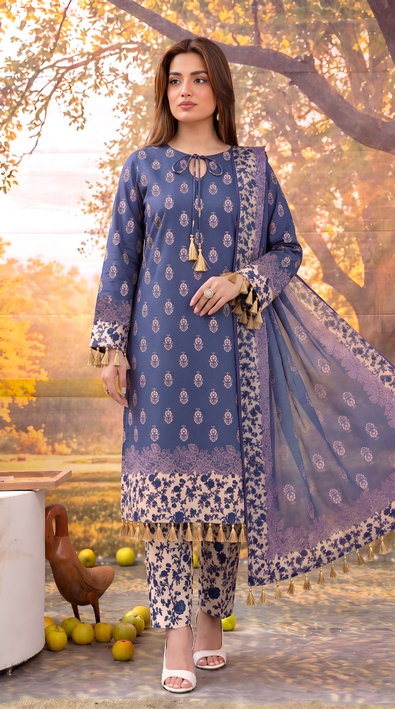 SERENA - 3 PC UNSTITCHED