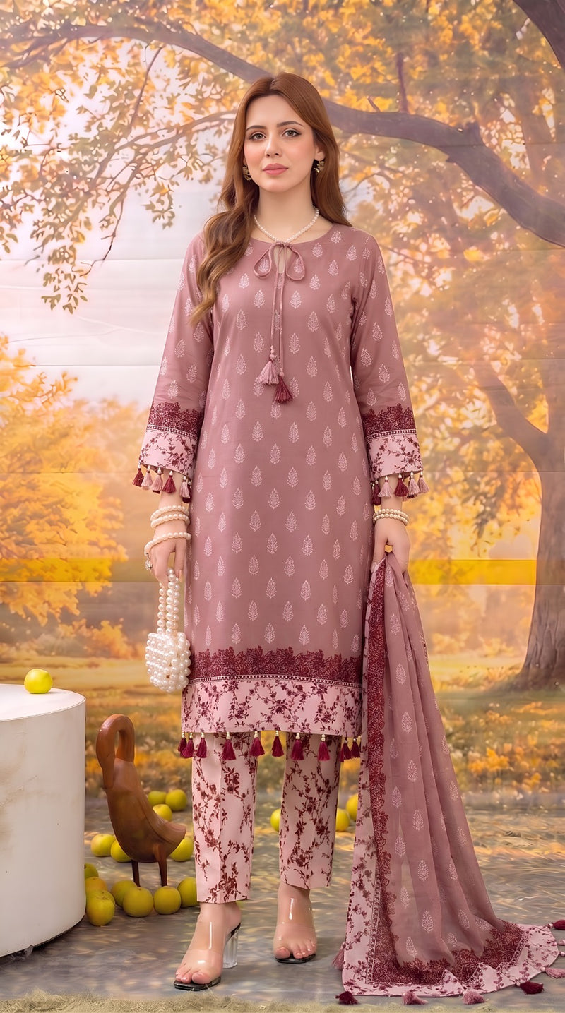 AURORA - 3 PC UNSTITCHED