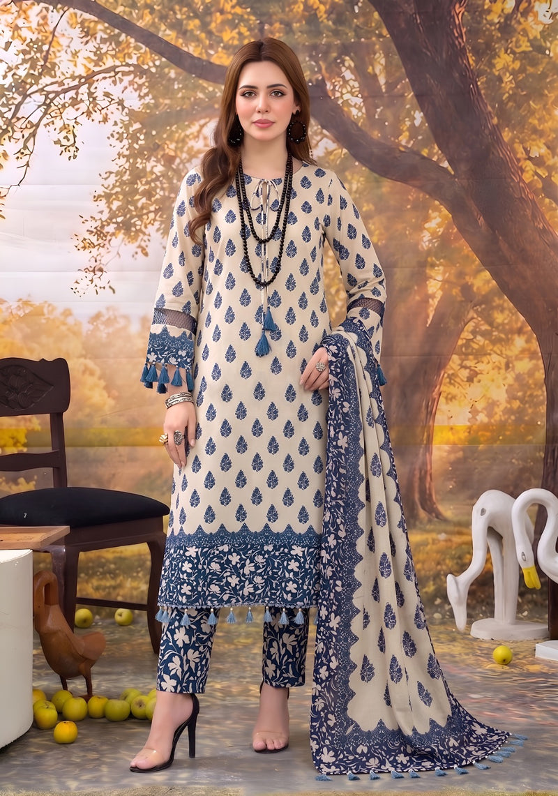 FLORETTE - 3 PC UNSTITCHED