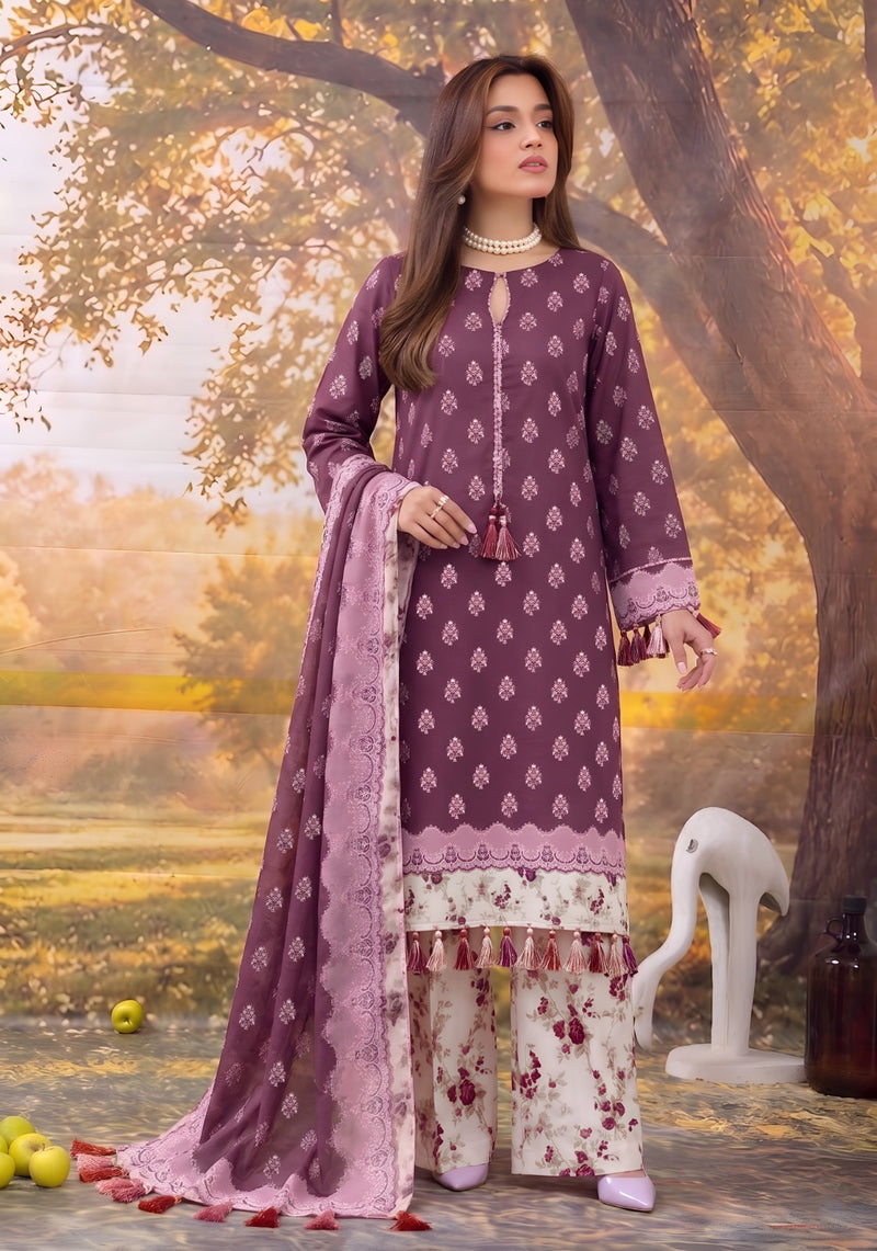 ELARA - 3 PC UNSTITCHED