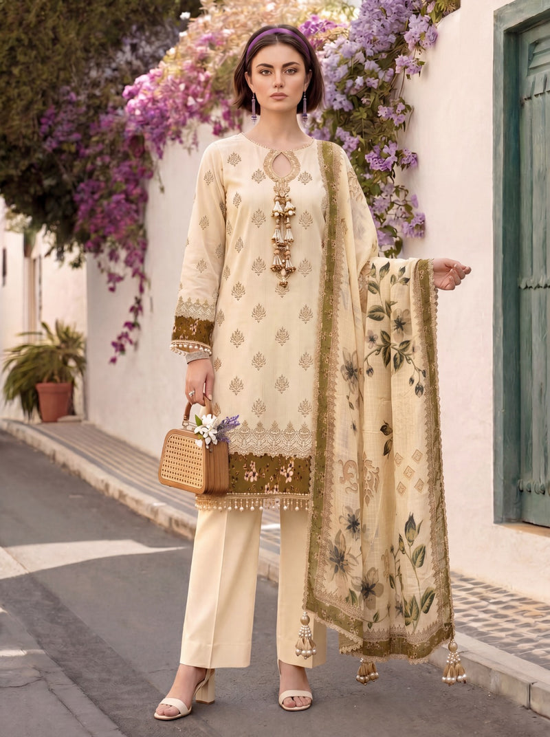 IRIS - 3 PC UNSTITCHED