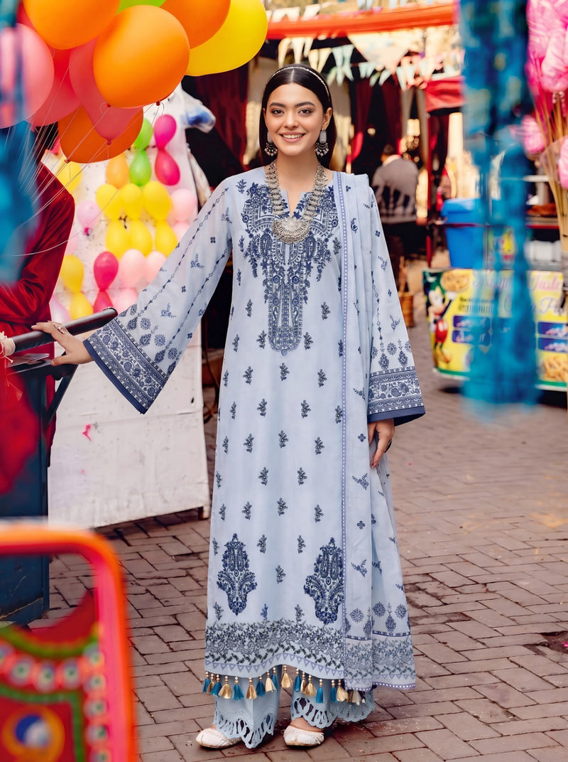 FLORANA - 3 PC UNSTITCHED