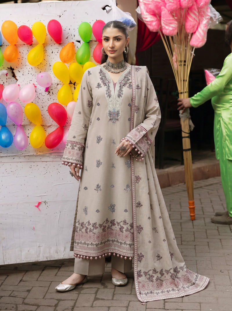 ZARINA - 3 PC UNSTITCHED
