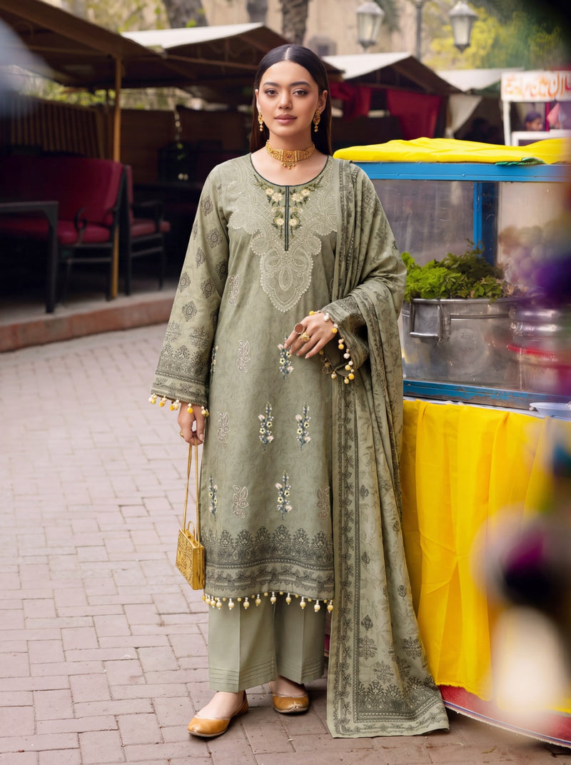 GULARA - 3 PC UNSTITCHED