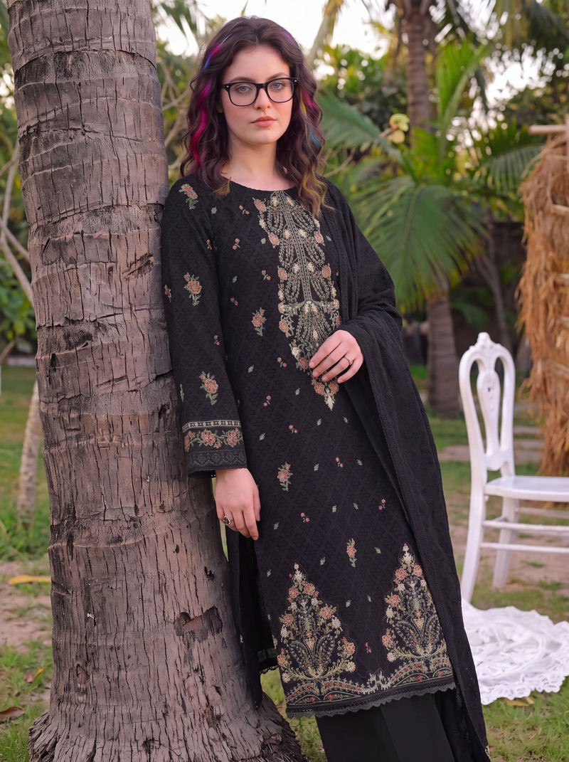 AMBER– 3 PC UNSTITCHED