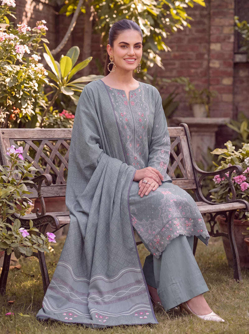 EMERALD– 3 PC UNSTITCHED
