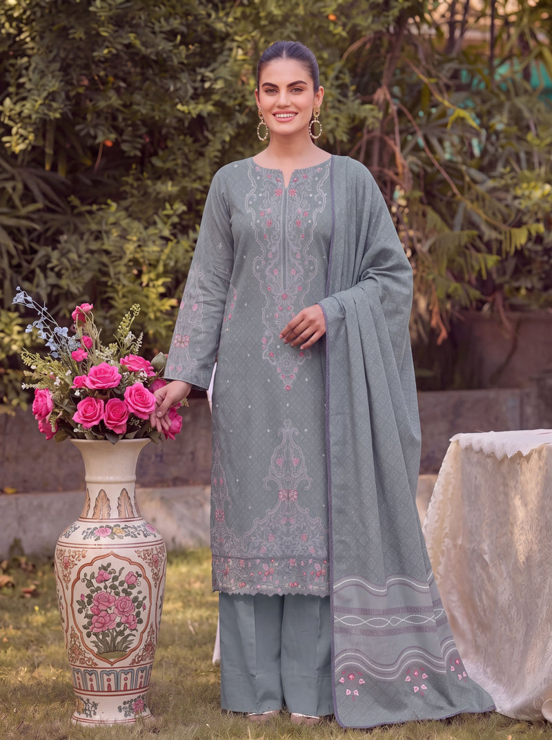 EMERALD– 3 PC UNSTITCHED