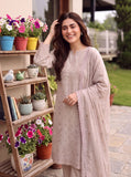 DHANAK – 3 PC UNSTITCHED
