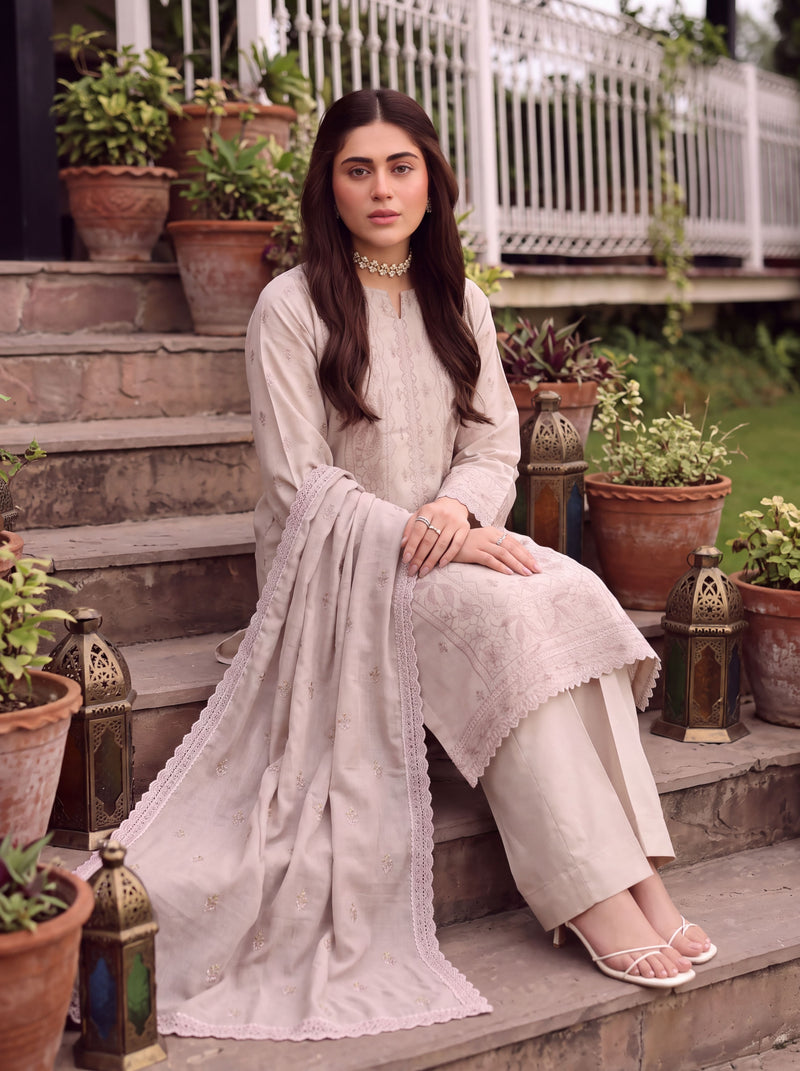 DHANAK – 3 PC UNSTITCHED