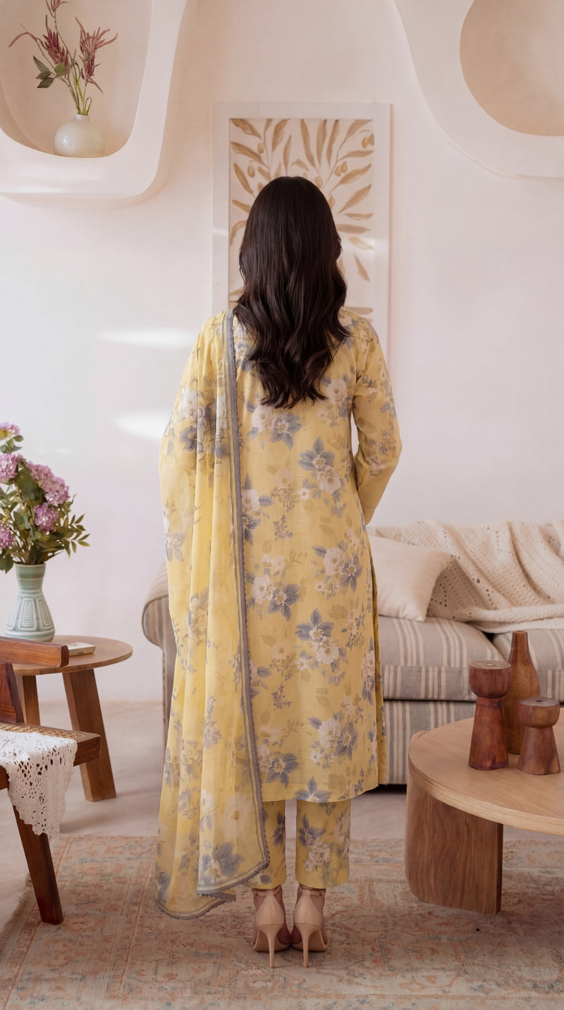 SLUB - 3 PC UNSTITCHED