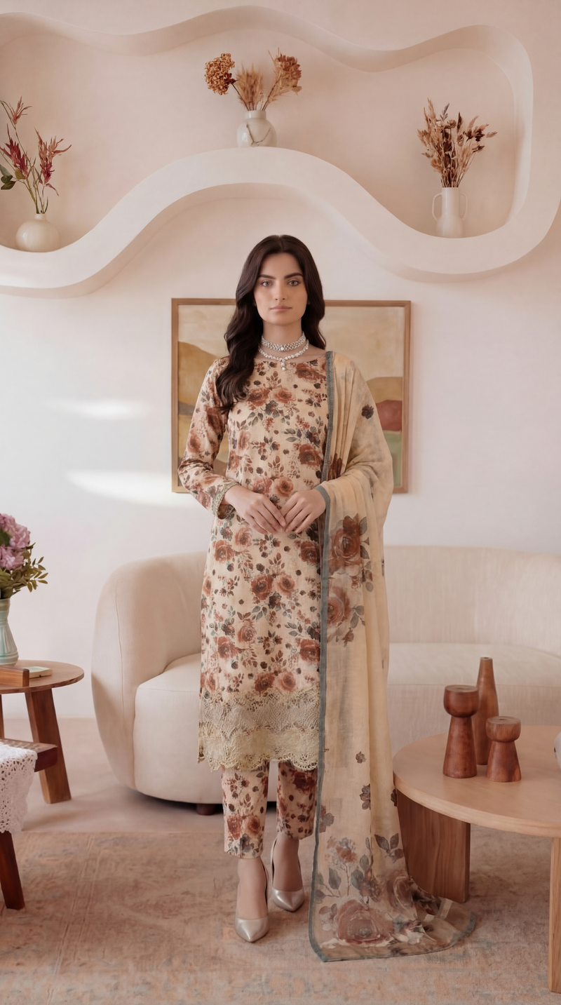 WAVE - 3 PC UNSTITCHED